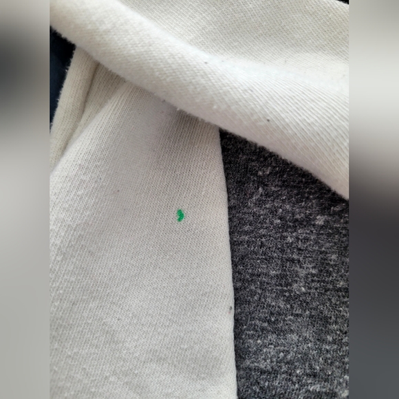 PINK Gray/Black/White Sweatshirt. Used/Fair Condition. Sz Small. - Picture 2 of 14